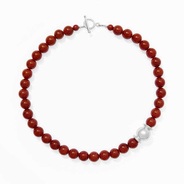 Klas Juicy Necklace in Spiced Nectar on white background