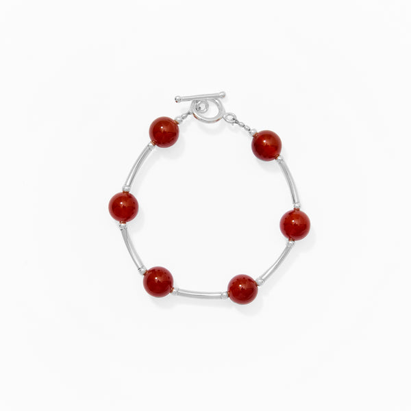 Klas Juicy Curve Bracelet in Spiced Nectar on white background