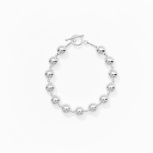 Klas Silver Bracelet on white background