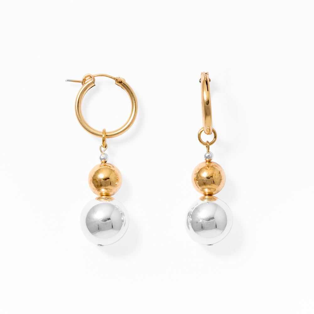 Klas Be Bold Hoop Earrings on white background