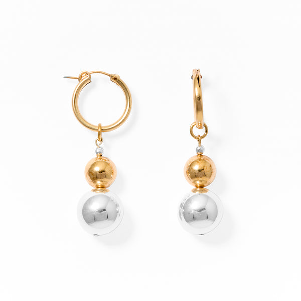 Klas Be Bold Hoop Earrings on white background