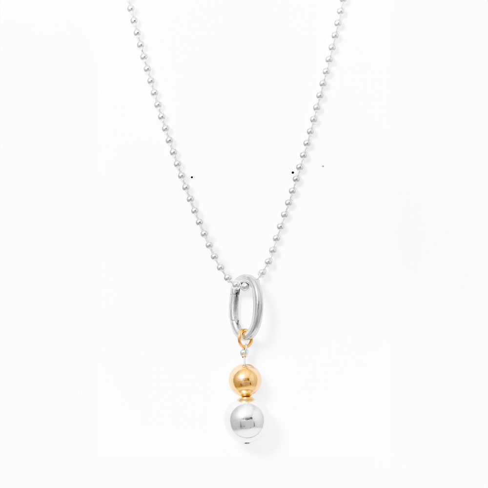 Be Bold Pendant and Link on white background