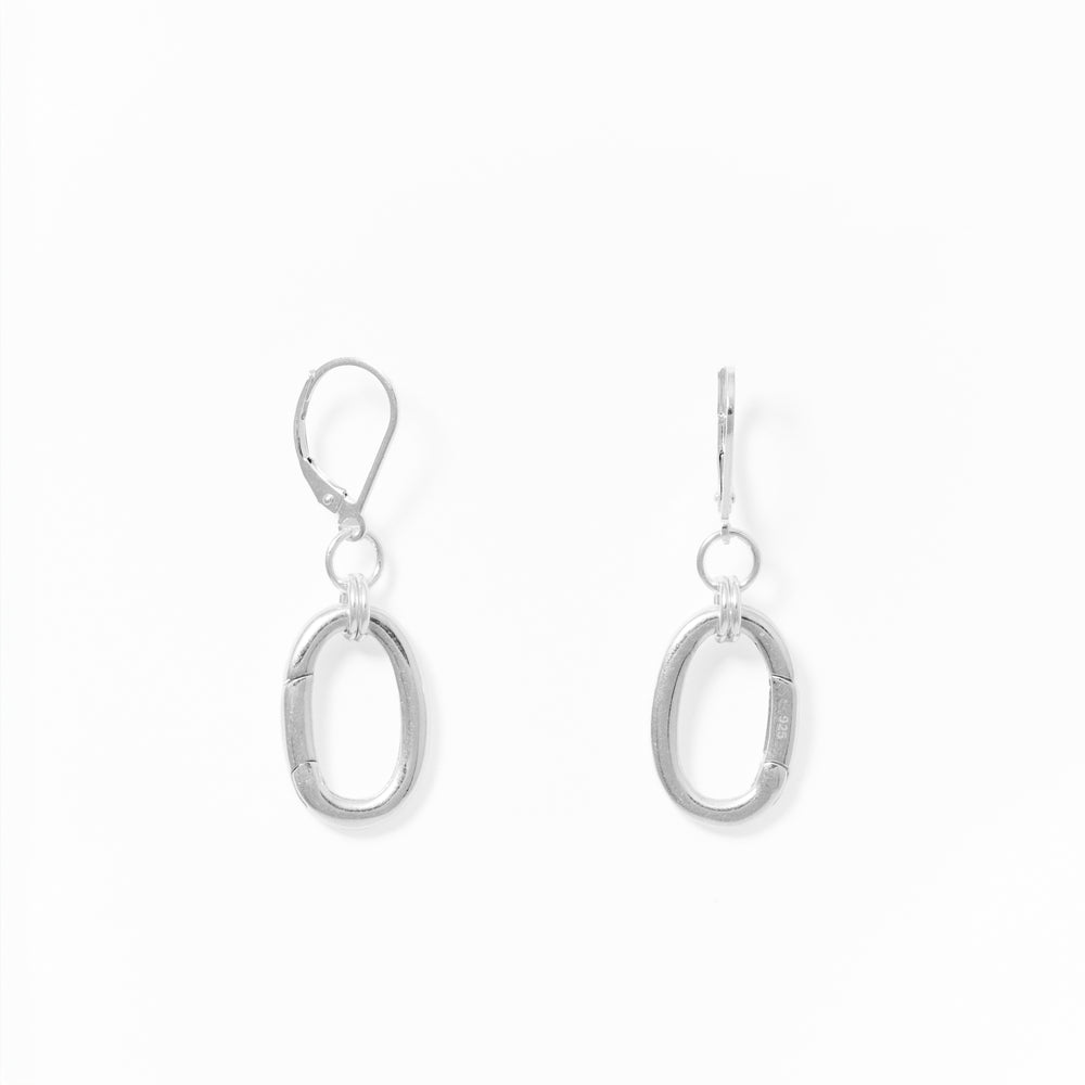 Klas Infinity Earrings on white background