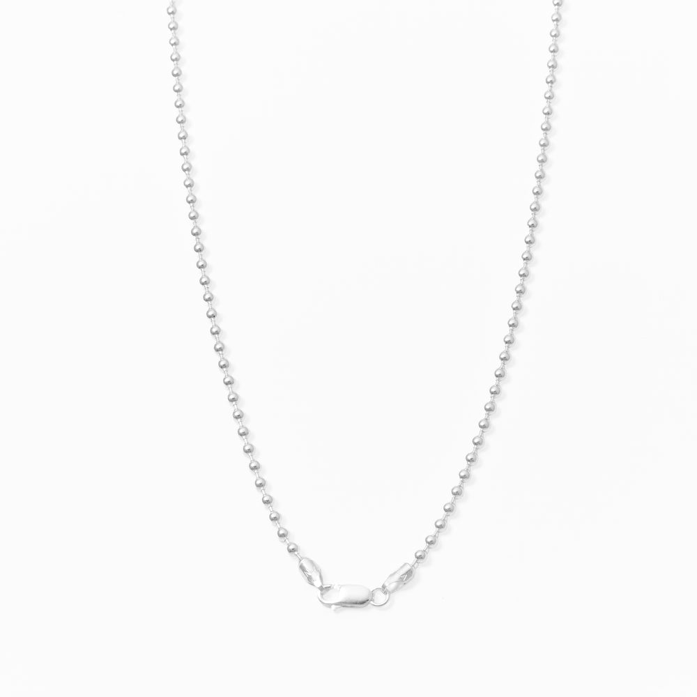 Klas Silver Chain on white background