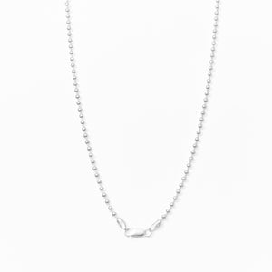Klas Silver Chain on white background
