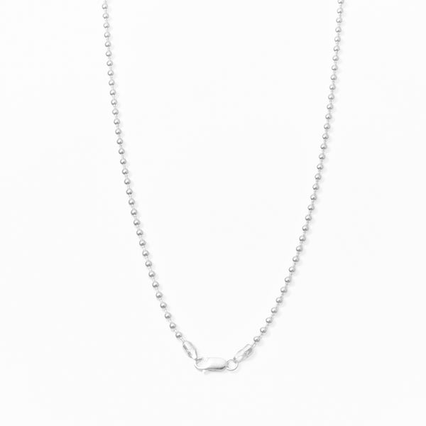 Klas Silver Chain on white background