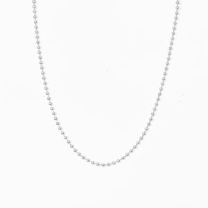 Klas Silver Chain on white background