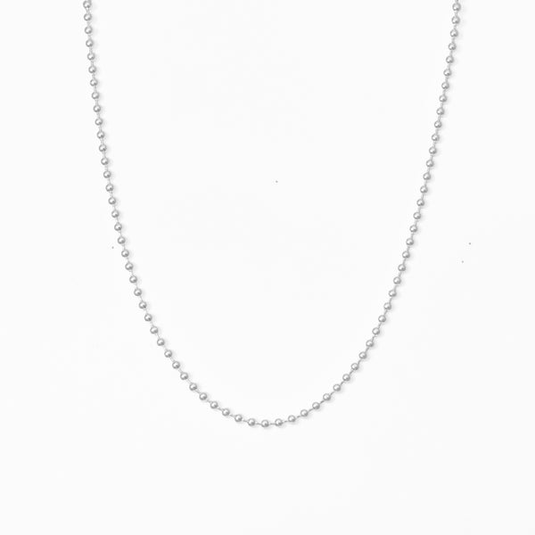 Klas Silver Chain on white background