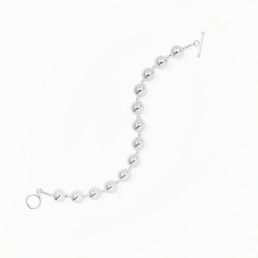 Klas Silver Bracelet on white background