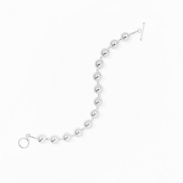 Klas Silver Bracelet on white background
