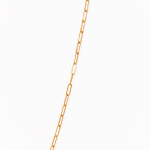 Klas Gold Wrap Necklace on white background