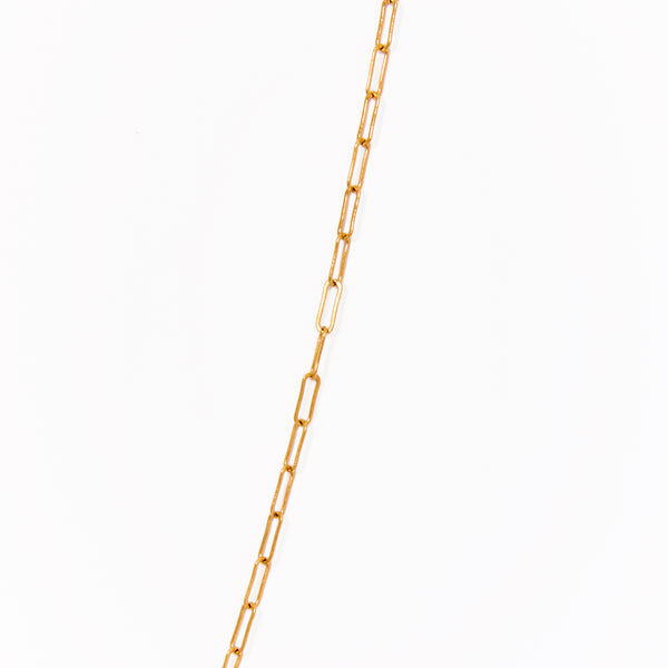 Klas Gold Wrap Necklace on white background