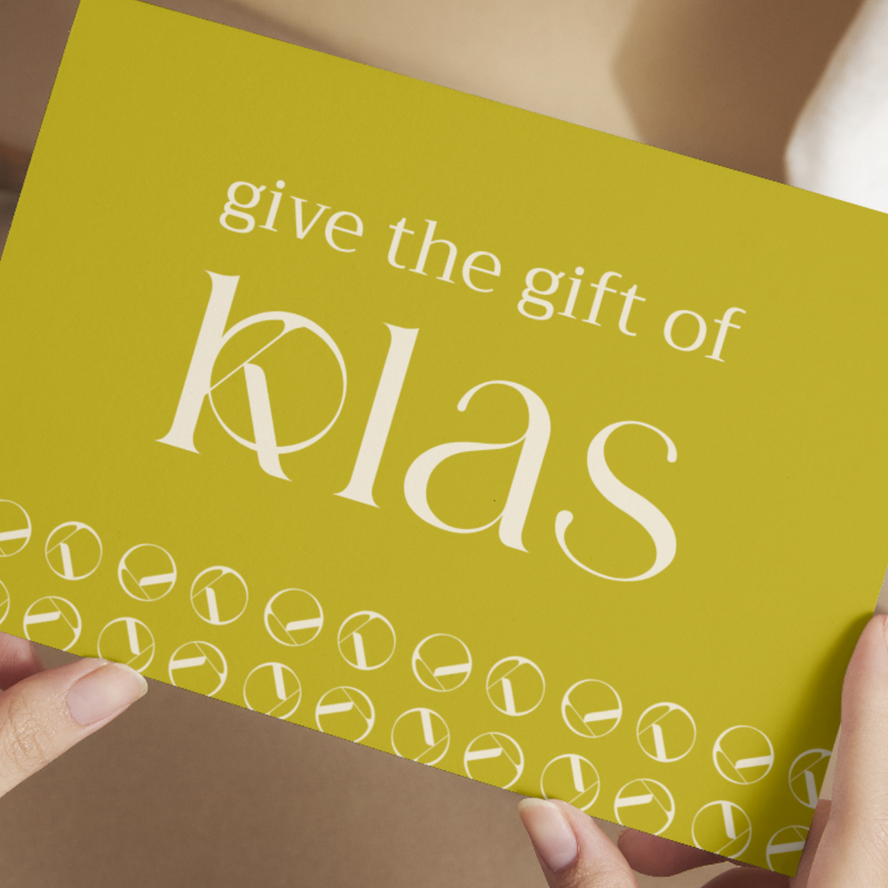 Klas Gift Card Mockup